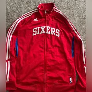 Philadelphia Sixers warmup jacket